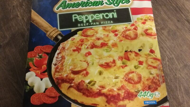 American Style Pepperoni Deep-pan Pizza Lidl