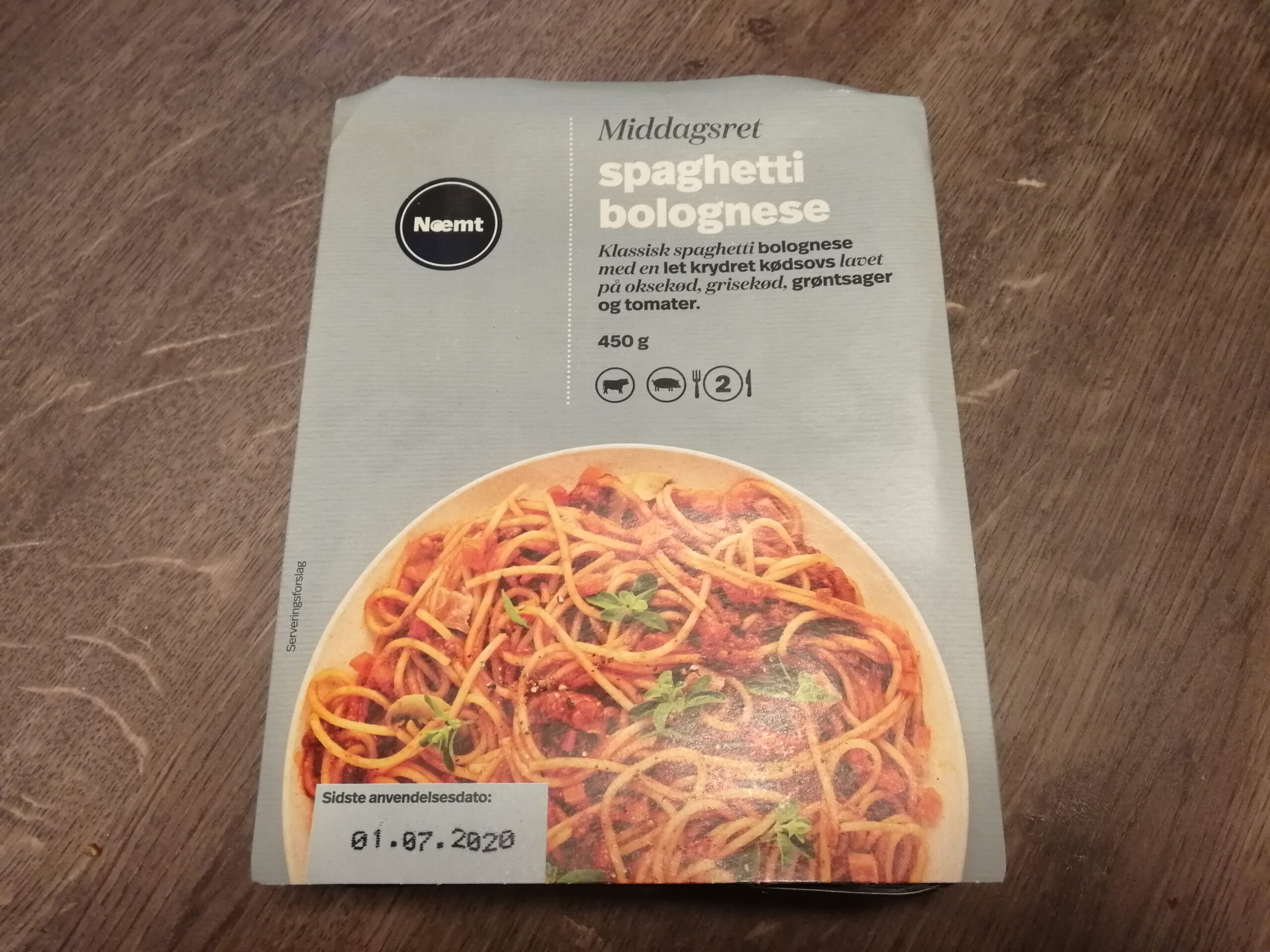 Spaghetti Bolognese – Næmt