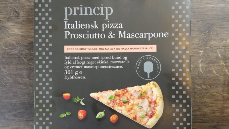 Italiensk Pizza med Prosciutto & Mascarpone fra Princip