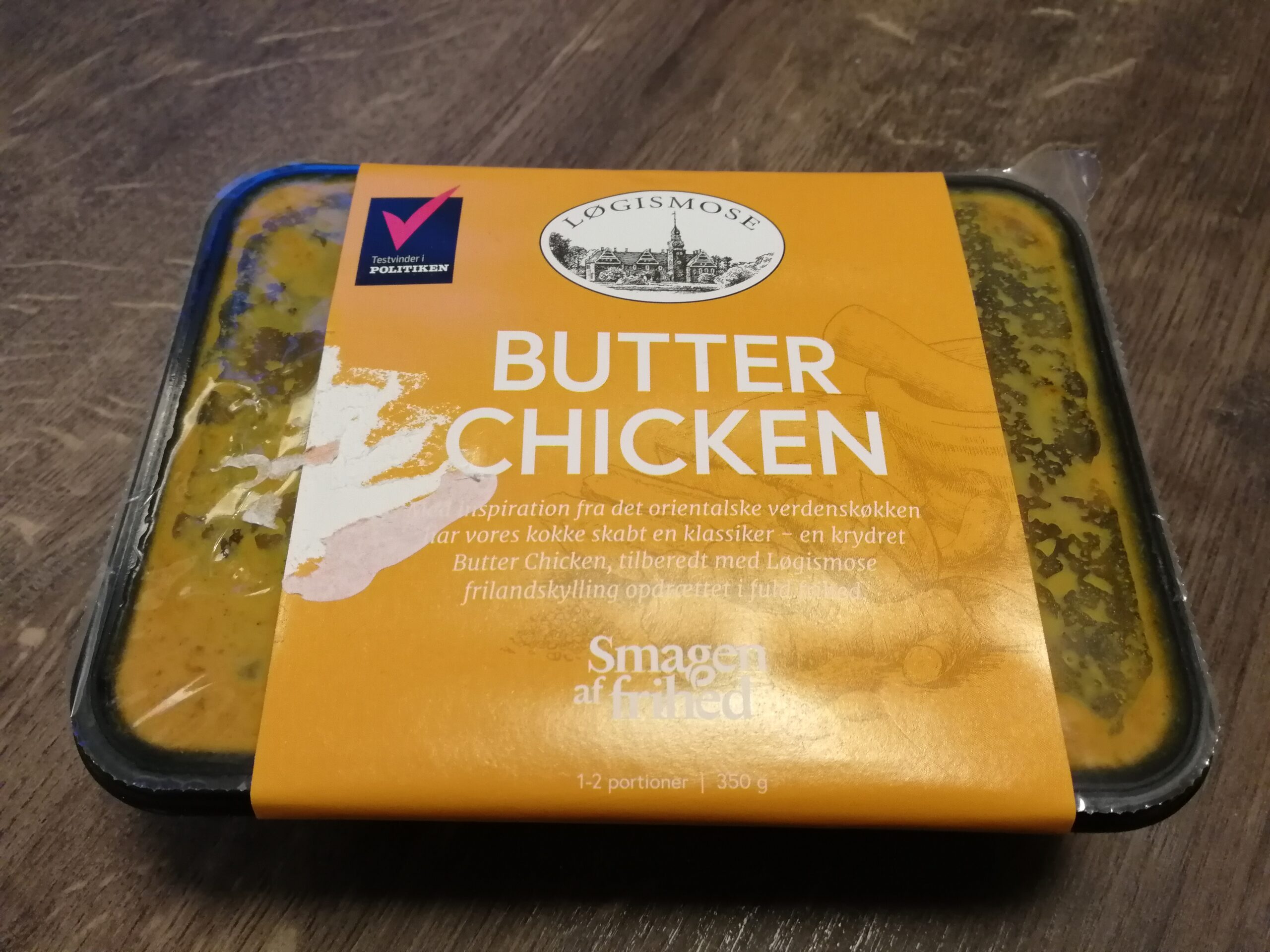 Løgismose Butter Chicken – Testvinder i Politiken, men ikke her.