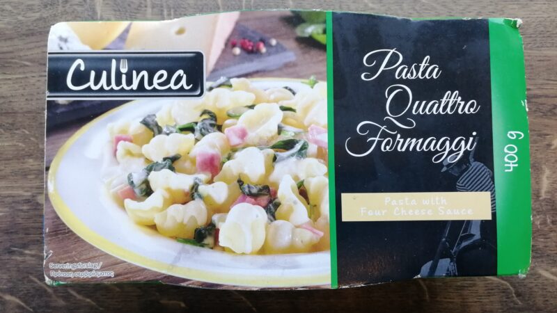 Culinea Pasta Quattro Formaggi fra Lidl