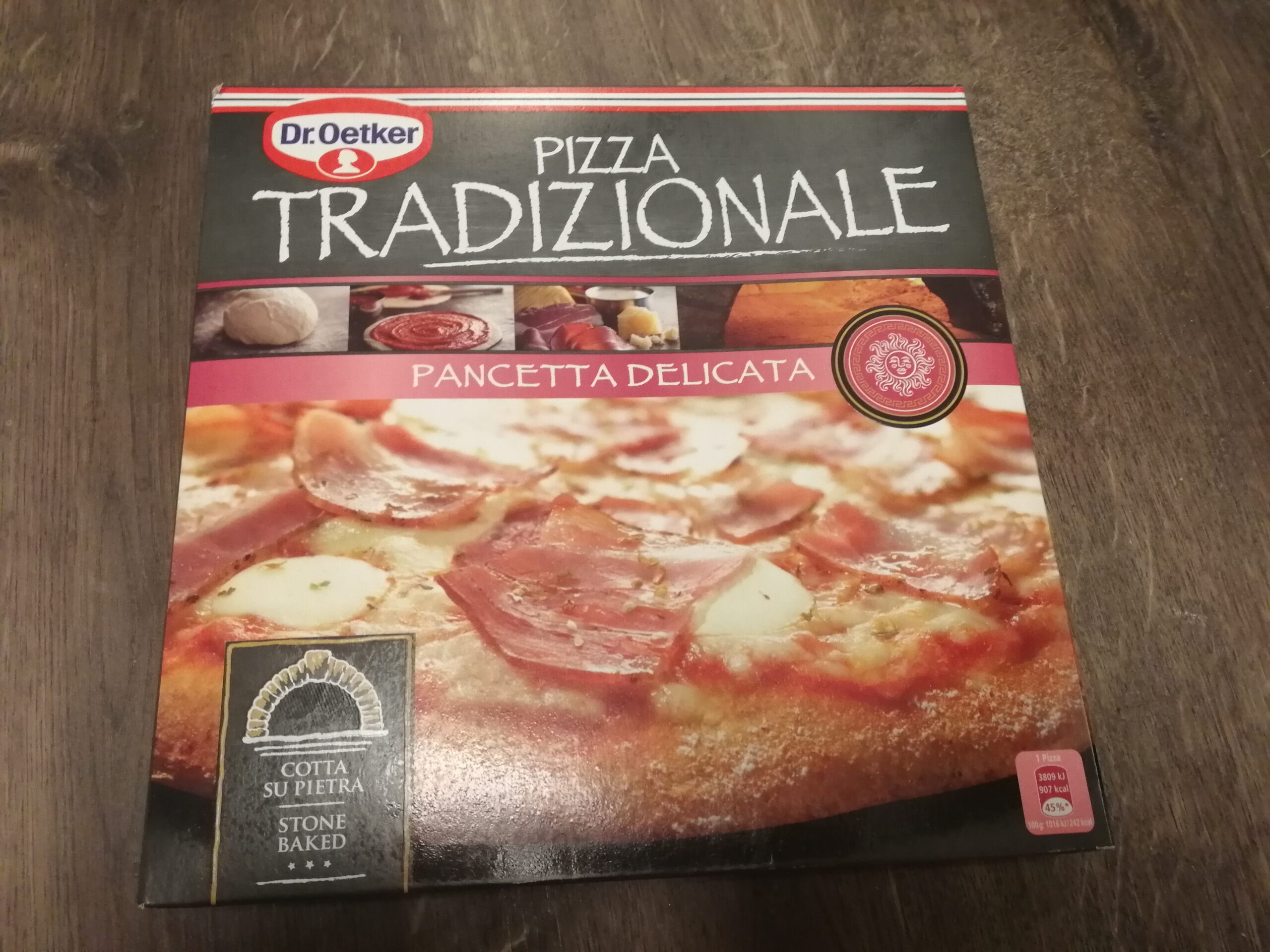 Pizza Tradizionale Pancetta Delicata fra Dr. Oetker