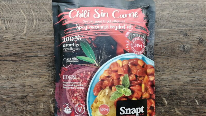 Chili Sin Carne fra Snapt