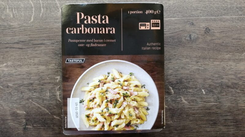 Tasteful Pasta Carbonara fra Rema1000