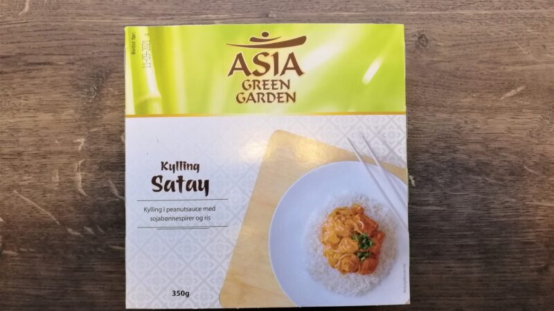 Kylling Satay fra Asia Green Garden
