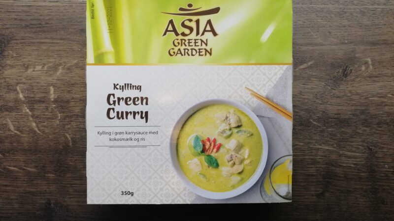Kylling Green Curry fra Asia Green Garden