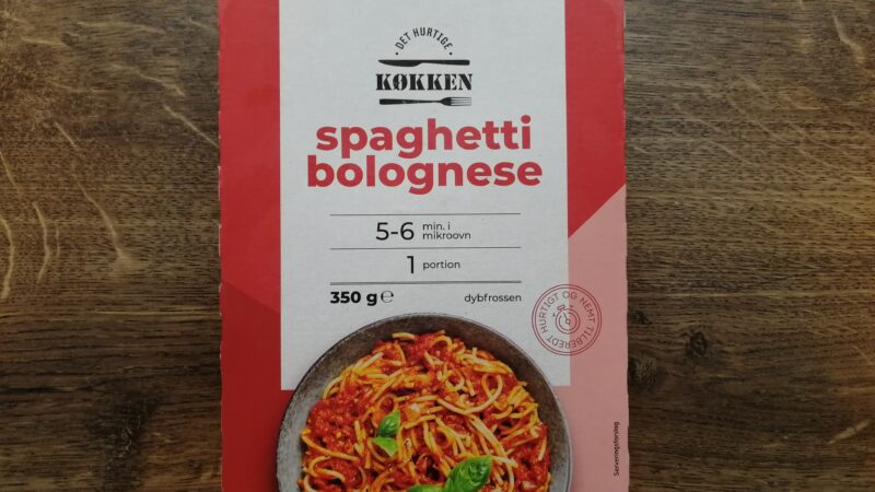 Spaghetti Bolognese fra Det Hurtige Køkken