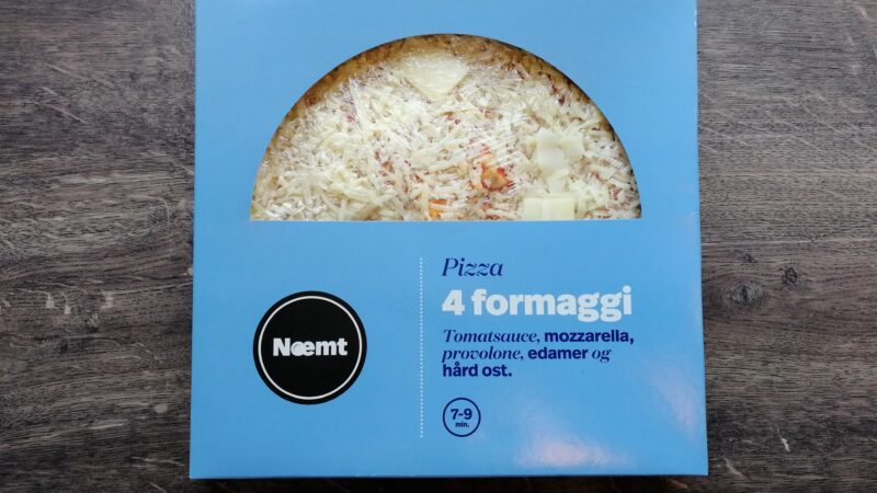 Næmt Pizza 4 formaggi fra Netto