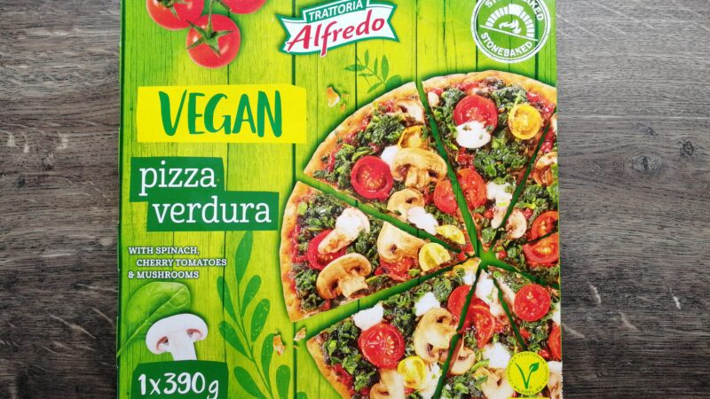 Trattoria Alfredo Vegan Pizza Verdura fra Lidl
