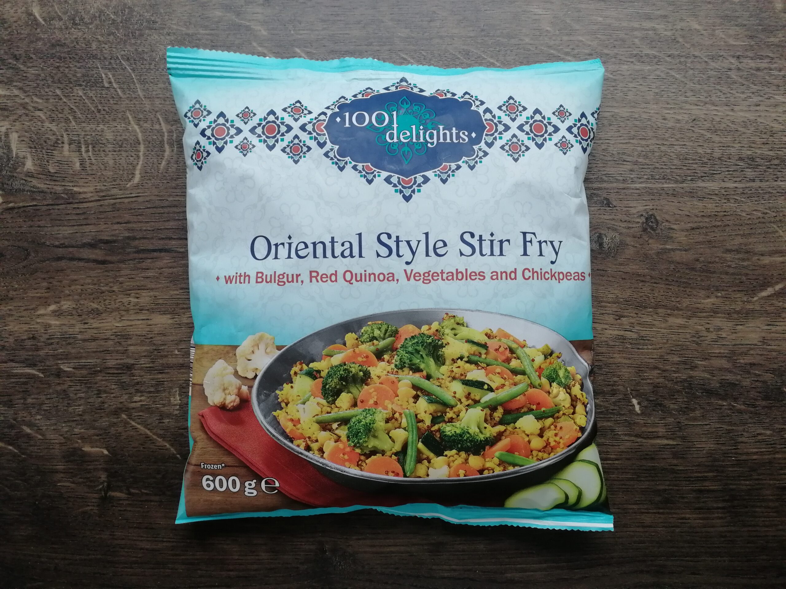 Oriental Style Stir Fry fra 1001 delights i Lidl – Alsidig vegetarisk færdigret