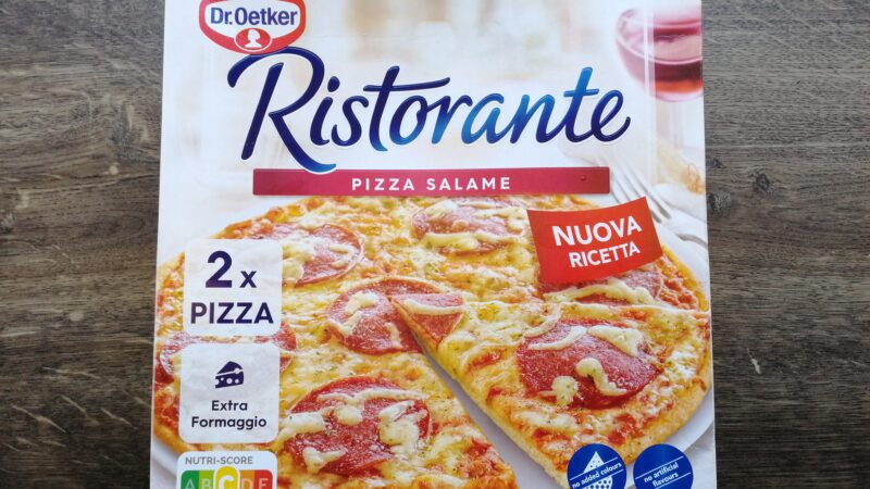 Ristorante Pizza Salami fra Dr. Oetker – Et levn fra fortiden