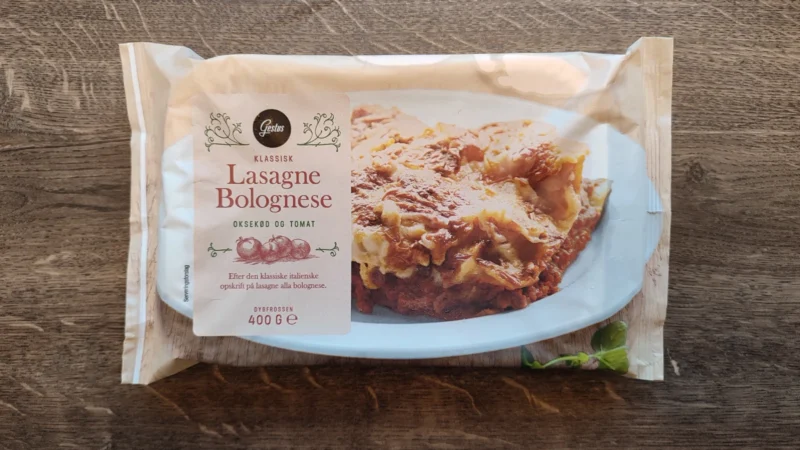 Gestus Lasagne Bolognese fra Meny – En Fornærmelse!