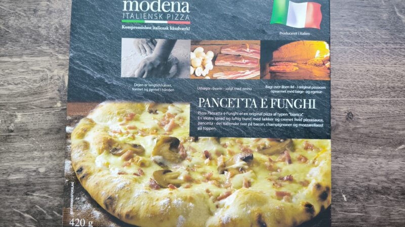 Modena Pizza Pancetta e Funghi